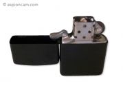 Briquet zippo espion noir