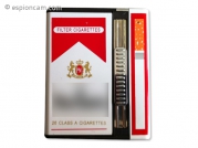 Briquet et étui cigarette 4Go Espionnage