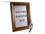 Cadre photo espion télécommandé