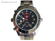 Montre cadran noir et rouge 4Go